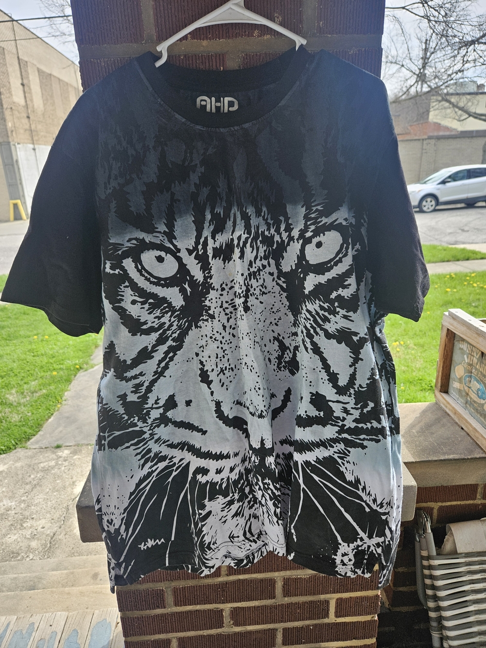 AHP Black and Gray Graphic Tee